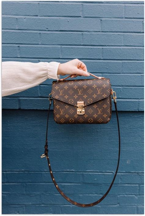 blauwe lv tas
